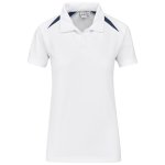 Ladies Splice Golf Shirt White