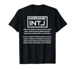 Intj Personality Type Short Sleeve T-Shirt T-Shirt