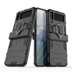 Shockproof Black Panther Cover For Galaxy Z Flip 4