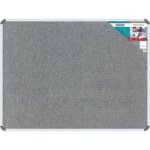 Parrot Bulletin Board Ribbed Aluminium Frame 600X450MM - Laurel
