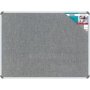 Parrot Bulletin Board Ribbed Aluminium Frame 600X450MM - Laurel