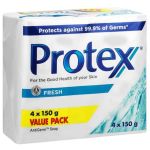 Protex Soap 150G 4 Pack Fresh