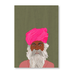 Turban Art Print - A1