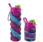 Collapsible Water Bottle - Pink Pastel