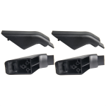 4PCS Oven Handle Replacement Black Oven Handle End Cap