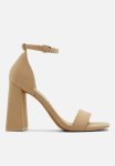 Lusita Block Heel - Bone