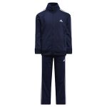 Adidas Baby Boys Li'l Tricot Jacket & Clothing Pants Set Collegiate Navy 3 Months Us