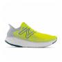 New Balance Men's 1080V11 2E Wide Fit Road Running Shoes- Sulpher Yellow /light Slate - 8