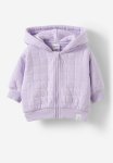 Cotton On Quilted Hooded Zip Through - Vintage Lilac