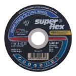 Superflex Cutting Disc 2IN1 Flat 115X1.6MM 1A46T Livestainable