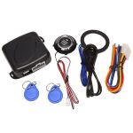 Car Alarm System Push Engine Start Stop Button Compatible With Universal