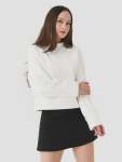 Women's Crew Neck - Undyed-white - Small