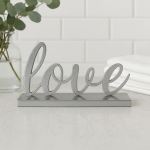 Metal Love Sign 19.5X7X11CM