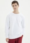 Back Printed Sweater - White