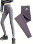 1pc Girls Stretchy Slim High Waist Leggings Yoga Pants For Outdoor Gift Dance Performance Gymnastics Running Sports
