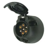 Trailer Plug Socket – Female 7 Pin 12V Plastic