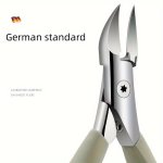 Professional Stainless Steel Nail Clippers - Precision Edge Cutter For Thick Ingrown & Paronychia Toenails - Alcohol-free Manicu