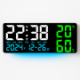LED Electronic Clock - Simple Alarm Temp Display