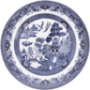 Willow Dinner Plate 26CM Colour May Vary