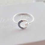 Yaniva - 925 Sterling Silver Blue Sn Opal Ring - Size 6