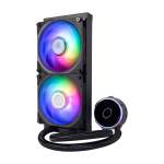 Cooler Master Masterliquid PL240 Flux White Edition -supports Lga 1700 1150 1151 1155 1156 1366 2011.2066 Amd AM4 AM3 TR4-MLY-D2