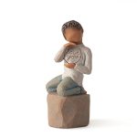 Willow Tree Love You Too Darker Skin Sculpted Hand-painted Figure