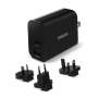 Philips 30W USB Travel Charger With Global Adapters DLP2621T/00