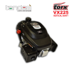 VX225 Vertical Shaft Engine