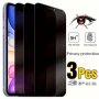 Full Coverage Privacy Screen Protector For Iphone X 11 12 13 Pro Max - Tempered Glass For Iphone 14 Pro & 15 Pro Max Privacy Glass Film For Iphone 14 Plus & 15 Plus