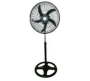 Condere Fan A+ 45 Mm Energy Saving 5 Blade Pedestal Fan Black Pack Of 1