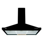 Defy – DCH313 900 Series Premium Cookerhood – Chimney – Black