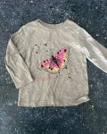 Pop Candy Grey Butterfly Top And Pants 2 3Y