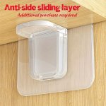 4PCS SET Adjustable Wardrobe Shelf Dividers Expandable Closet Organizer Rack Dorm Room Storage Partition No Drilling Installatio