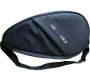 Leather Padel Racket Bag Black White Purple Sling Bag 3 L