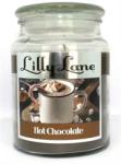 Hot Chocolate Scented Candle Large Lidded Mason Glass Jar – Wax Capacity 510GRAMS Burn Time Up To 75 Hours High Quality Premium
