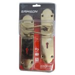 Samson Victorian Scroll Lockset Brass Sabs Lock