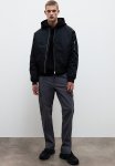 Slim Fit Cargo Trousers - Dark Grey