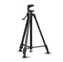 Portable Camera High-strength Tripod Stand With Phone Holder - 3366 Black