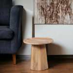 Sundown Serenade Wooden Side Table