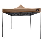 Basecamp Gazebo Instant Shelter Pop-up 3X3M Khaki
