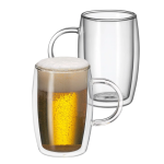 Avanti Brau Twin Wall Mug 2-PIECE Set 500ML 400ML - 400ML
