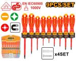 Ingco HKISD0608 Screwdriver Set 6PCE 1000V
