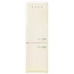 Smeg FAB32LCR6 60CM 50’S Style Total No Frost Fridge Freezer Left-hand Hinge – Cream