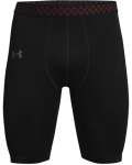 Men's Ua Rush Seamless Long Shorts - BLACK-001 Sm