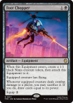Foot Chopper Teenage Mutant Ninja Turtles Commander - Damaged Foil