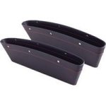 2-PIECE Car Seat Gap Organiser Black