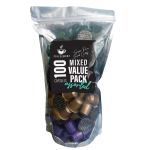 Coffeemore Bulk Nespresso Compatible Coffee Capsules - 100 Mix
