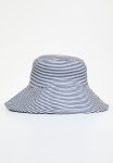 Superbalist Pinstripe Bucket Hat - Navy & White