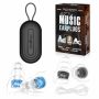 Hearprotek 2 Pairs High Fidelity Concert Ear Plugs Silicone Reusable Noise Reduction Musicians Earplugs Hearing Protection For Loud Music Concerts Ra