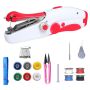 Portable Handheld Sewing Machine For Fabrics Clothes Diy Family Travel